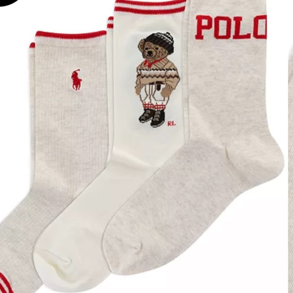 Polo Ralph Lauren Polo Bear Set 3-pack NWT